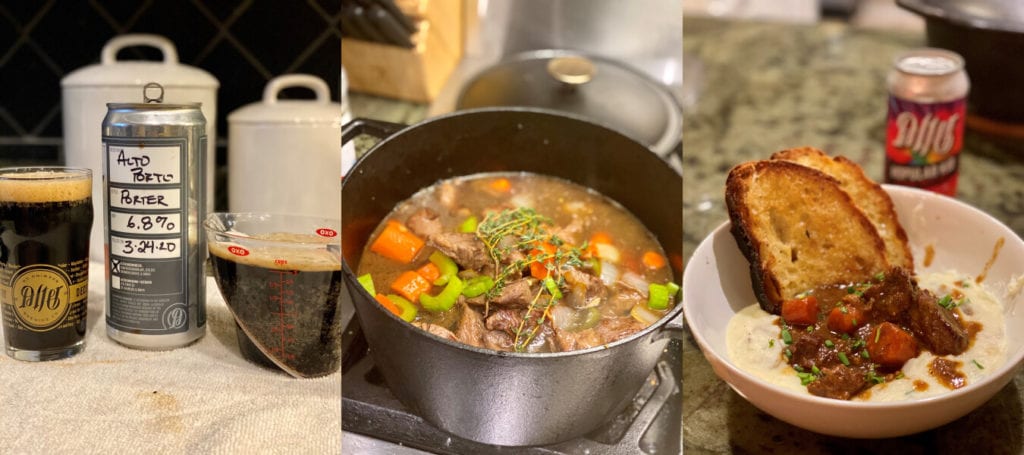 How to make beer braised lamb and beef stew