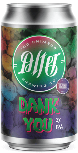 Alter Brewing Co. Dank You Double IPA
